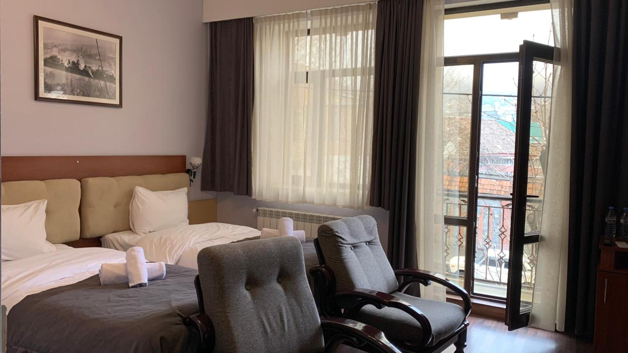Yaffle Inn Shaki Boutique Hotel Şǝki Habitación foto